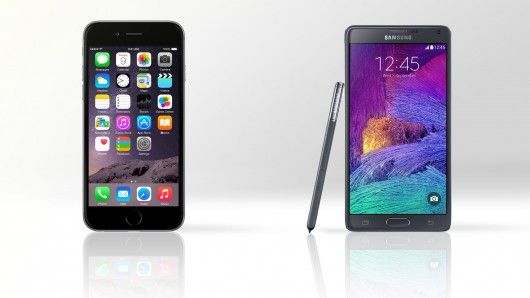 Samsung Galaxy Note 4   VS   Apple iPhone 6 Plus