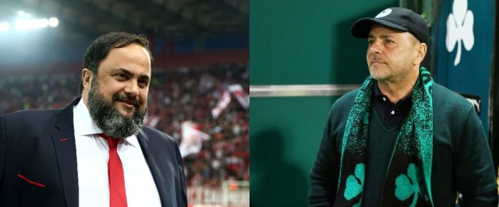 Μαρινάκης-Αλαφούζος: Ενθουσιασμένοι Μαρινάκης-Αλαφούζος: Ενθουσιασμένοι