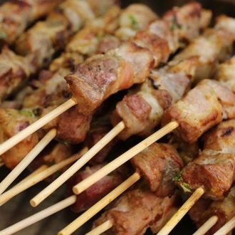 Σήμερα που είχε πολλά σουβλάκια