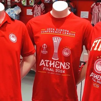 Ολυμπιακός: Παράκρουση για τα μπλουζάκια του τελικού