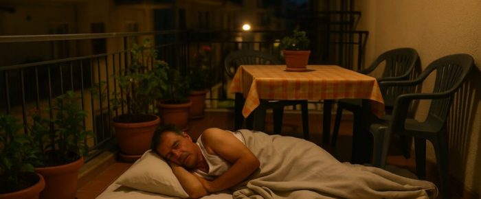 Στο μπαλκόνι