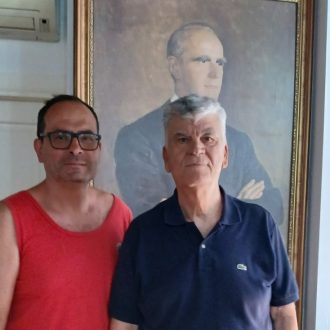 Με τον πρόεδρο…